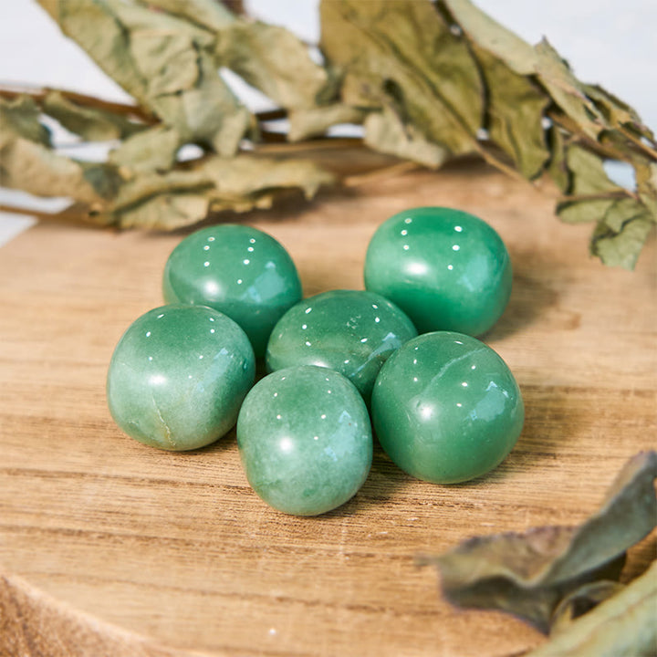 Olivenorma Bulk Polished Green Aventurine Tumbled Stone - 2-3cm 100g - image 0