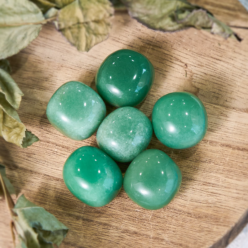 Olivenorma Bulk Polished Green Aventurine Tumbled Stone - image 2