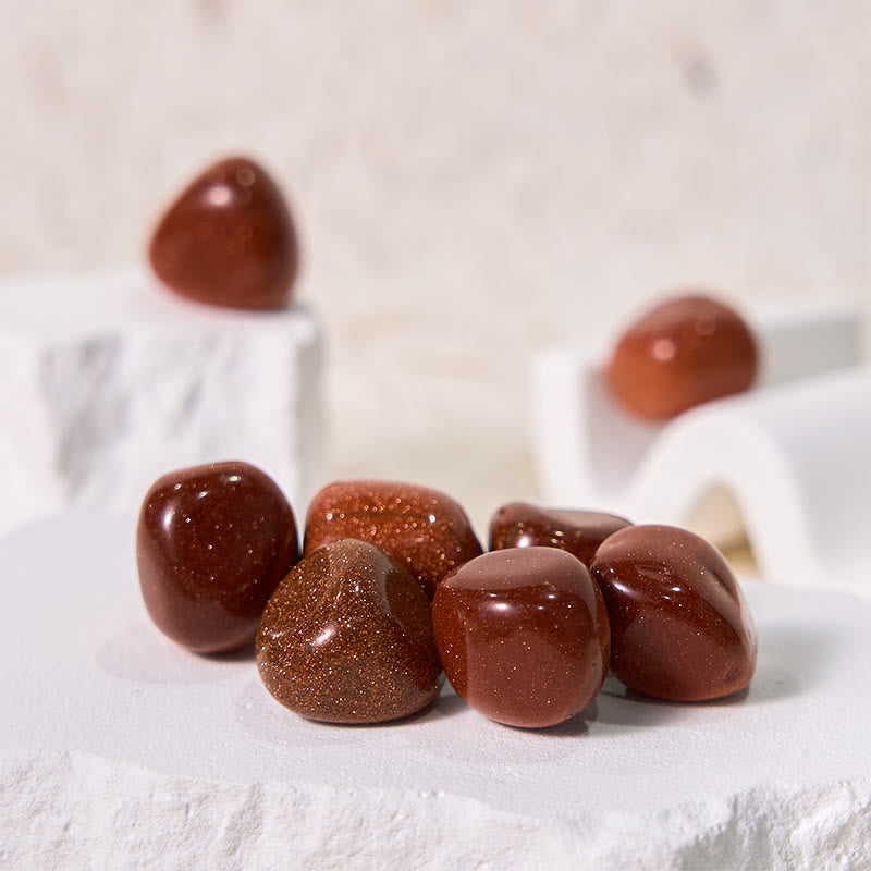 Olivenorma Natural Sandstone Bulk Crystal Tumbled Stones - image 3