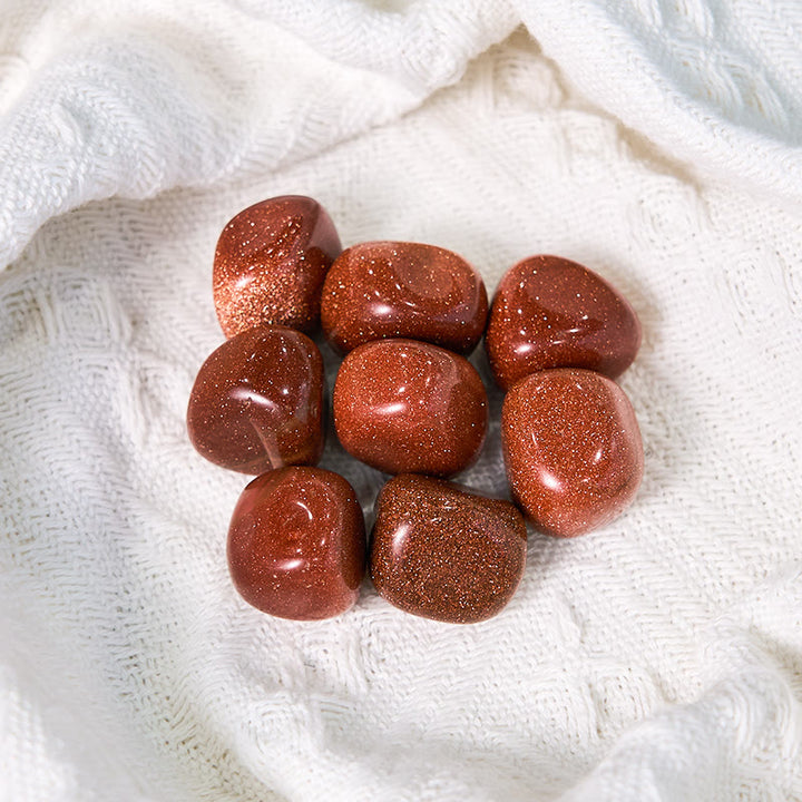 Olivenorma Natural Sandstone Bulk Crystal Tumbled Stones - image 2