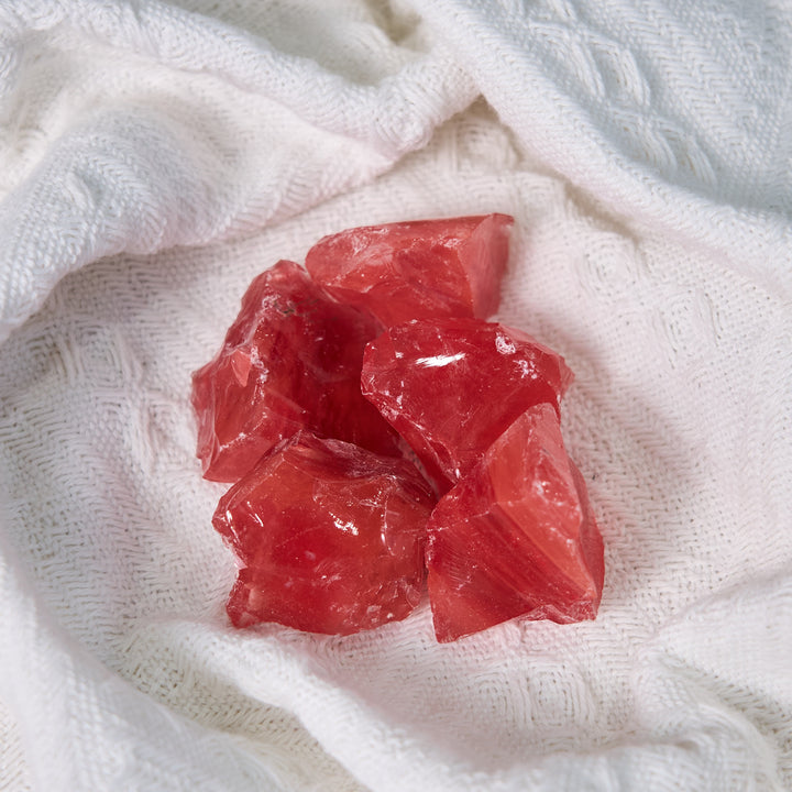 Olivenorma Rough Red Quartz Natural Crystal Tumbled Stone - image 3