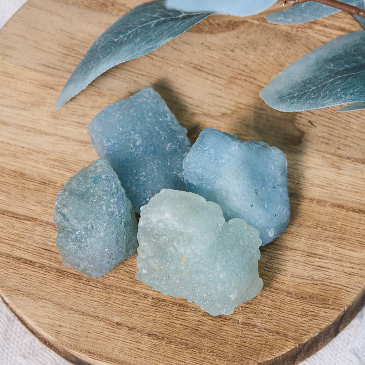 Olivenorma Natural Raw Aquamarine Bulk Tumbled Stone - image 3