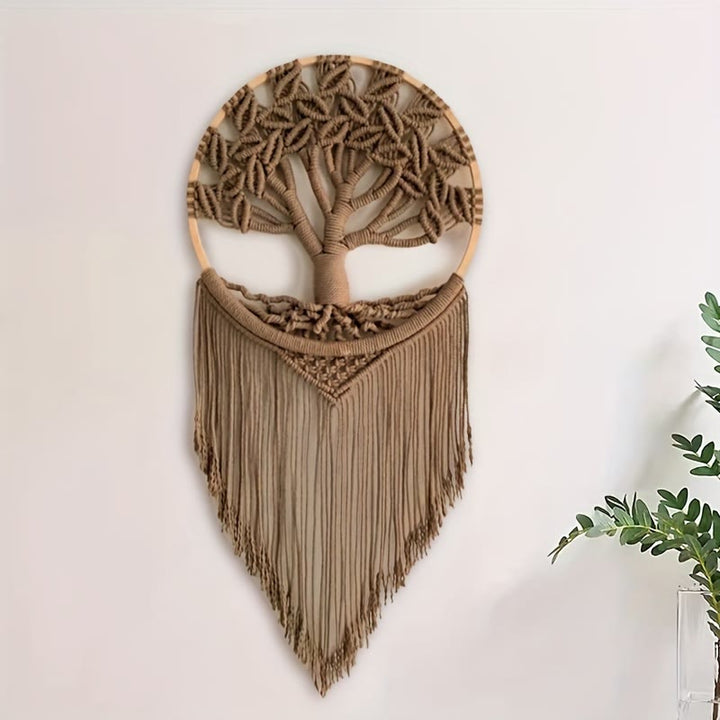 Olivenorma Handwoven Tree of Life Ornament Wall Hanging Decor - image 1