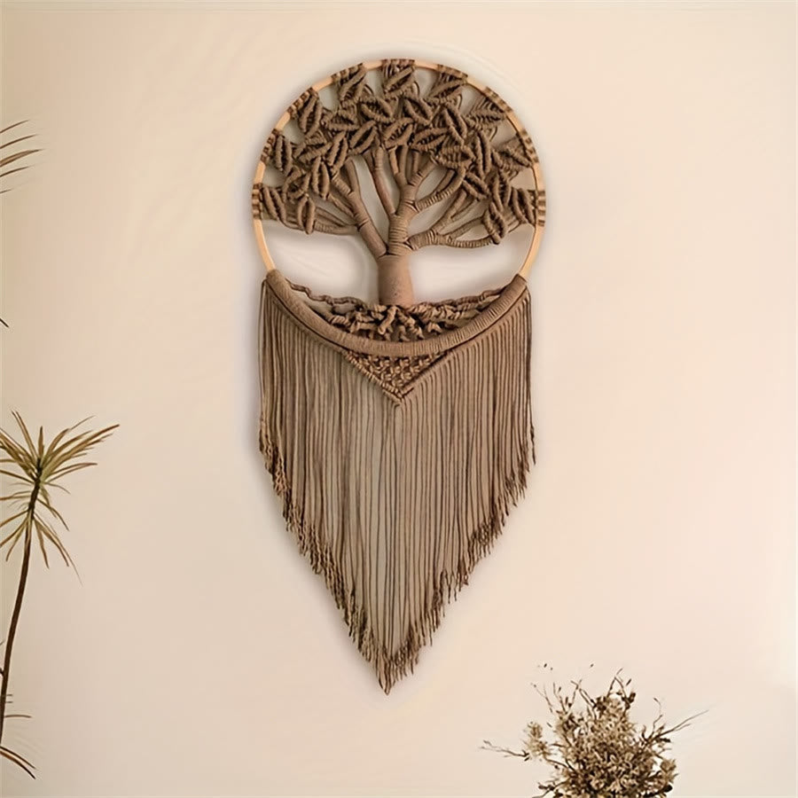 Olivenorma Handwoven Tree of Life Ornament Wall Hanging Decor - Tree of Life - image 0