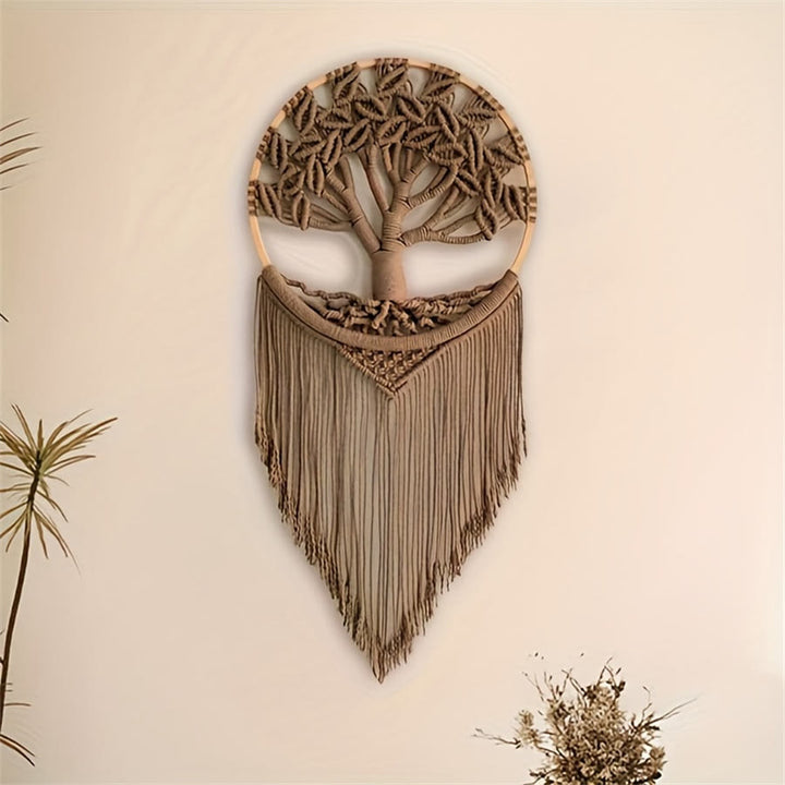 Olivenorma Handwoven Tree of Life Ornament Wall Hanging Decor - Tree of Life - image 0