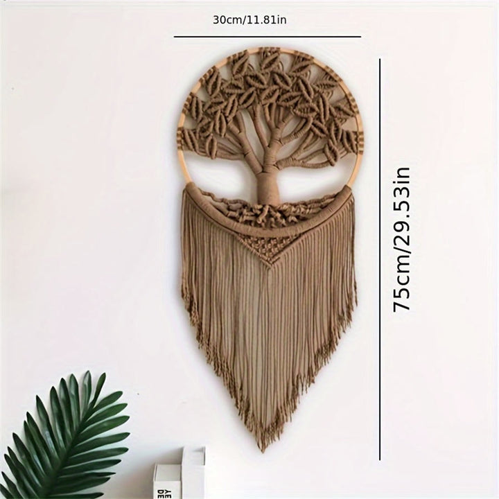 Olivenorma Handwoven Tree of Life Ornament Wall Hanging Decor - image 4
