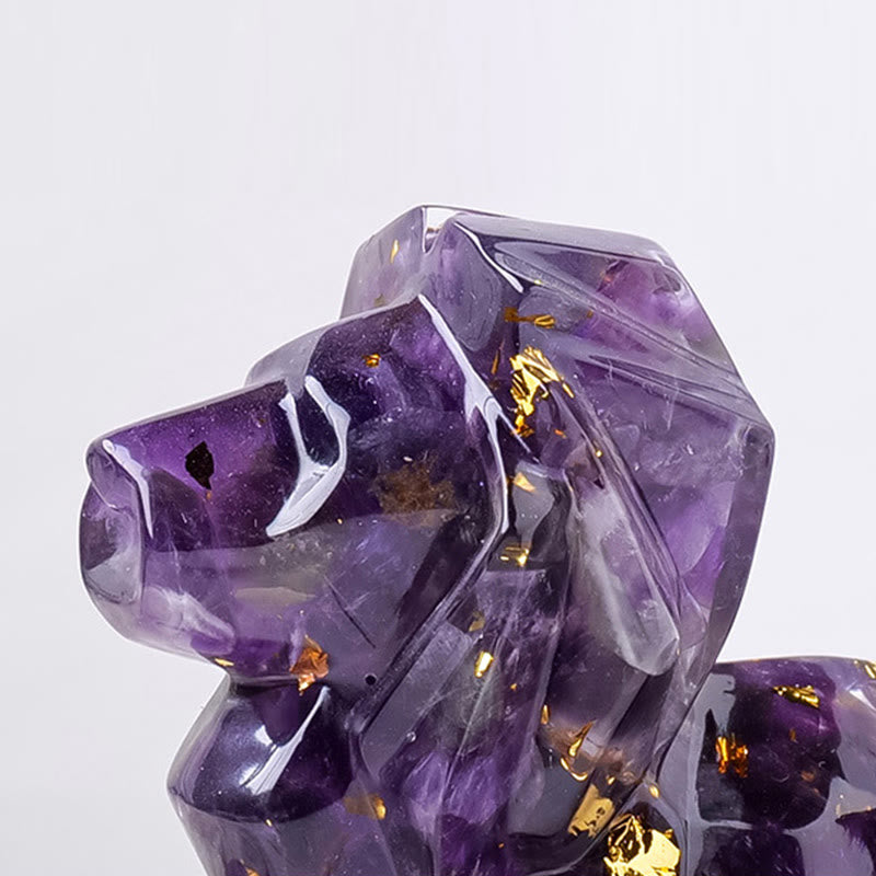 Olivenorma Natural Stone Lion Gemstone Decoration - image 22