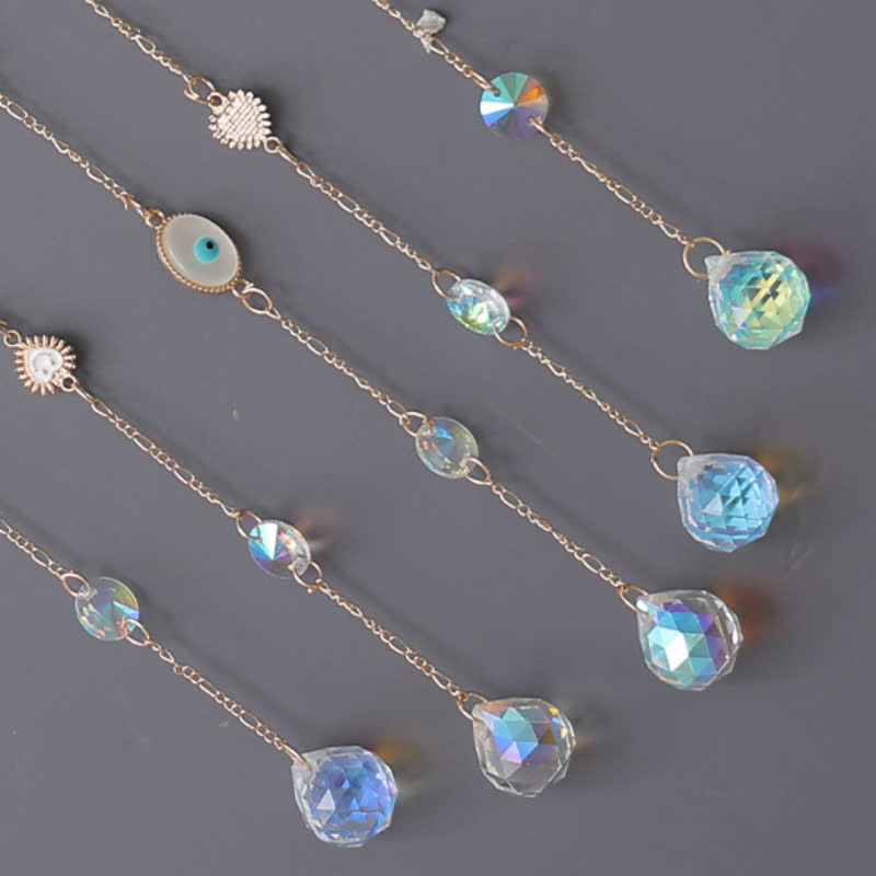 Olivenorma Epoxy Print Moon Pendant Wind Chime - image 8