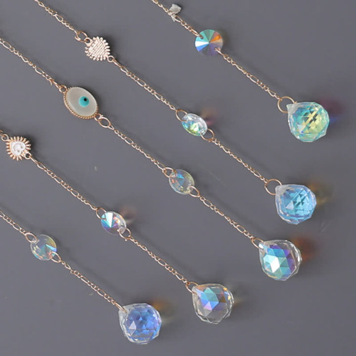 Olivenorma Epoxy Print Moon Pendant Wind Chime - image 8