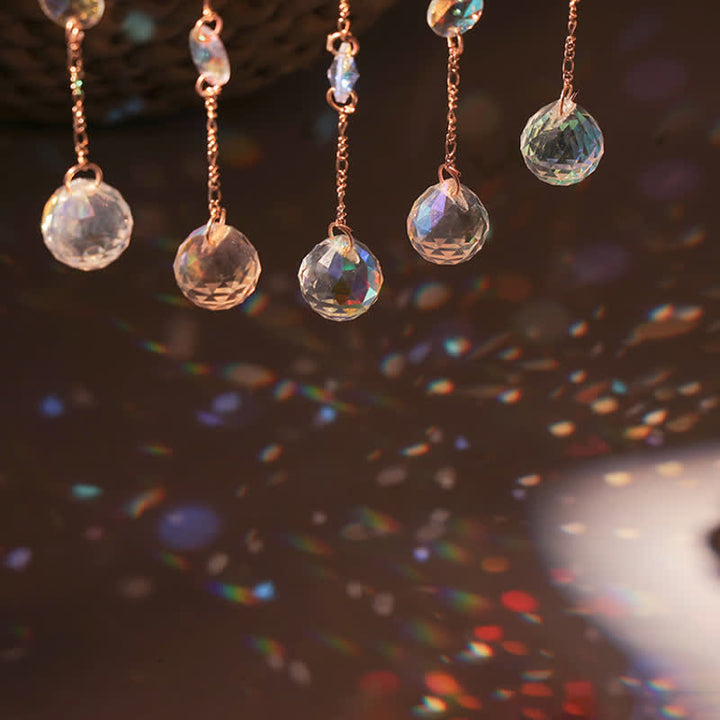 Olivenorma Epoxy Print Moon Pendant Wind Chime - image 9