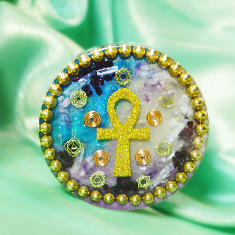 Olivenorma Ankh Natural Stone Resin Decoration - image 1