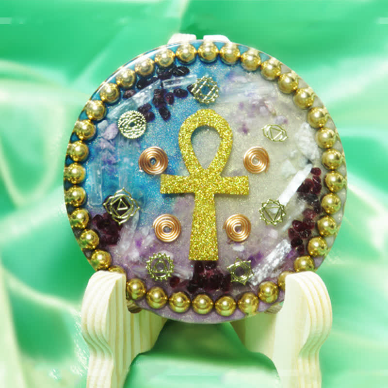 Olivenorma Ankh Natural Stone Resin Decoration - image 3