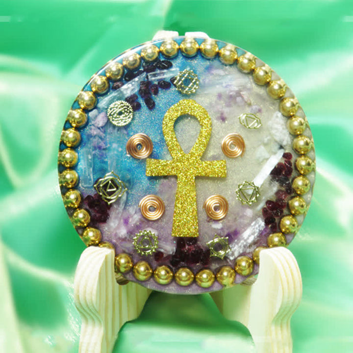 Olivenorma Ankh Natural Stone Resin Decoration - image 3