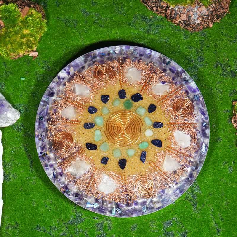 Olivenorma Magnetic Field Protection Natural Stone Resin Decoration - image 4