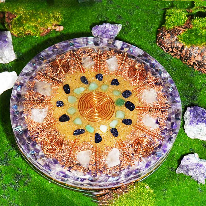 Olivenorma Magnetic Field Protection Natural Stone Resin Decoration - image 1