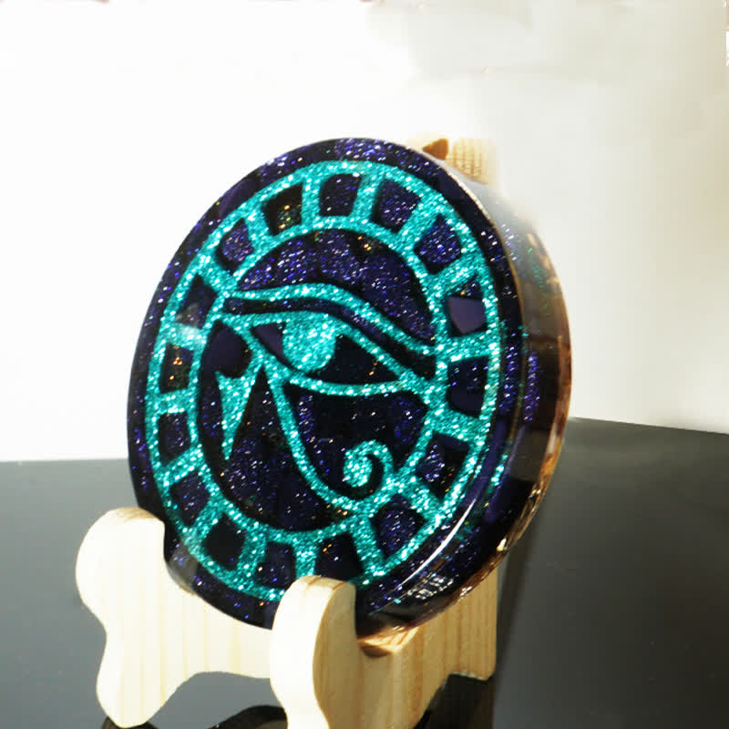 Olivenorma Eye Of Horus Natural Stone Resin Decoration - image 2