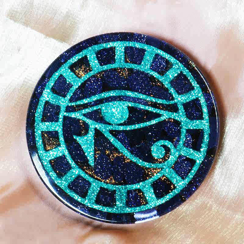 Olivenorma Eye Of Horus Natural Stone Resin Decoration - image 1