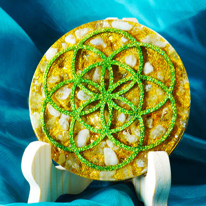 Olivenorma Natural Stone Resin Reiki Treatment Decoration - image 2