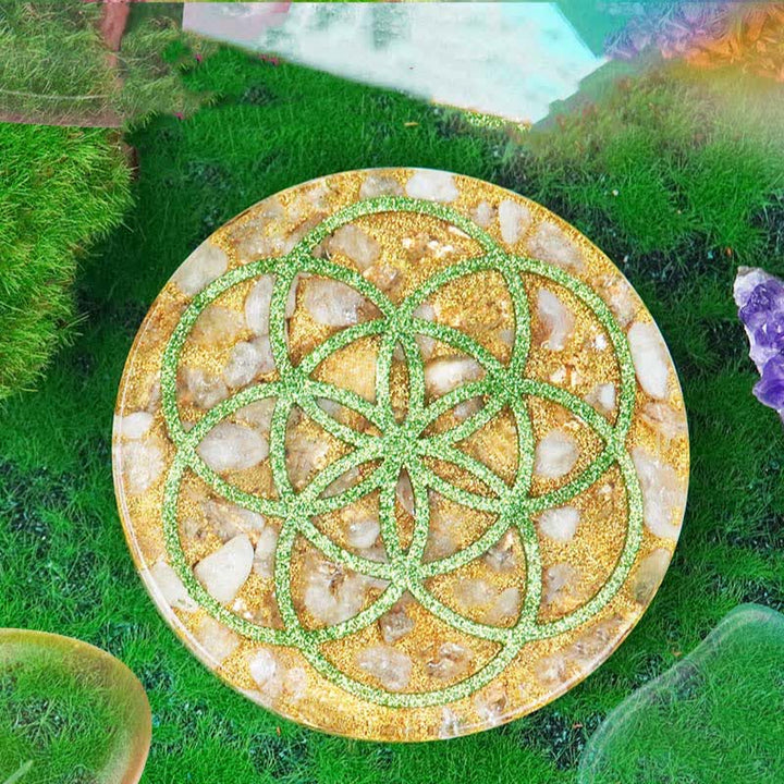 Olivenorma Natural Stone Resin Reiki Treatment Decoration - image 3