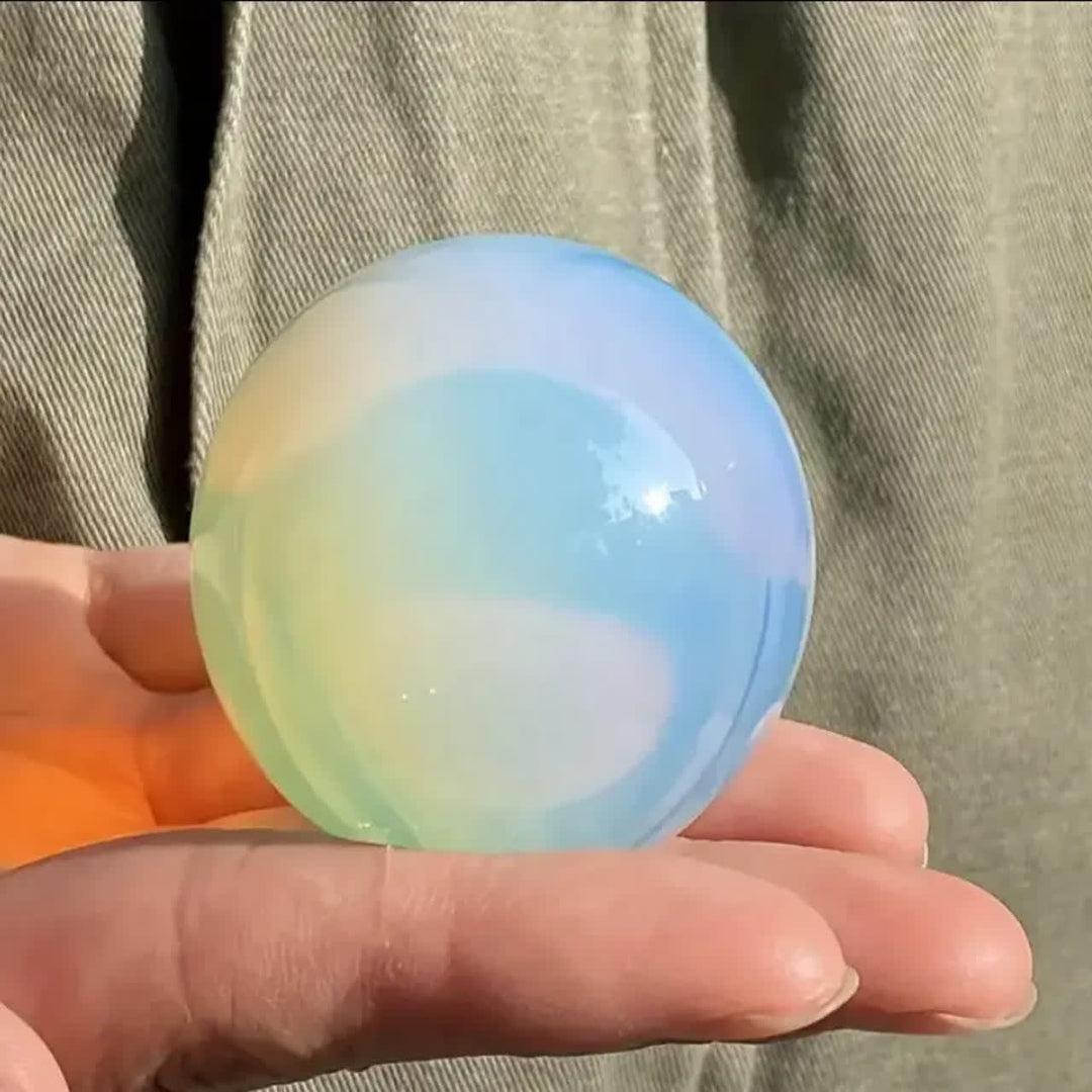 Olivenorma Natural Opalite Crystal Sphere - image 1
