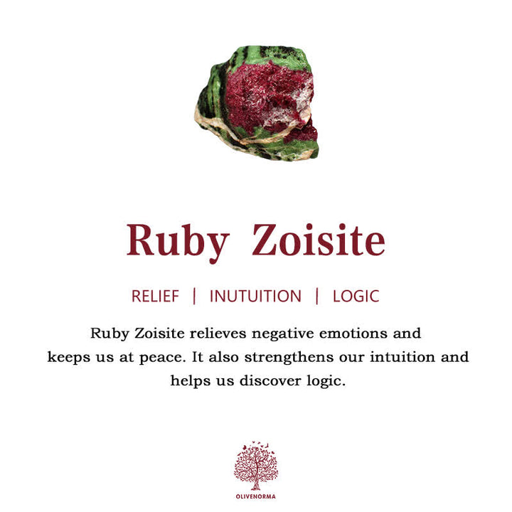 Olivenorma Natural Ruby Zoisite Crystal Sphere - image 5