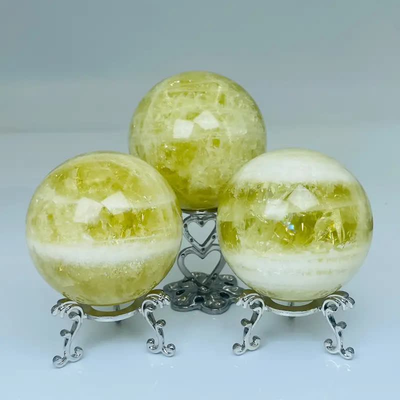 Olivenorma Natural Citrine Crystal Sphere - image 4