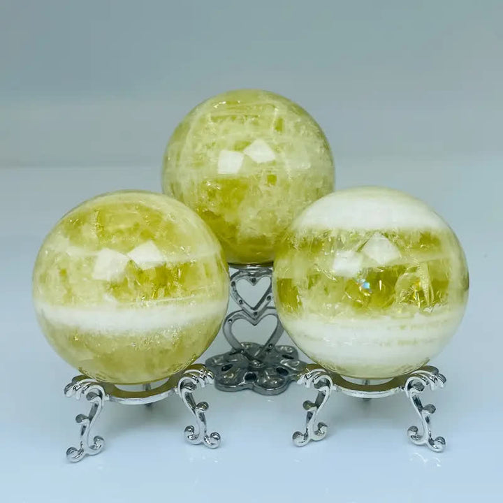 Olivenorma Natural Citrine Crystal Sphere - image 4