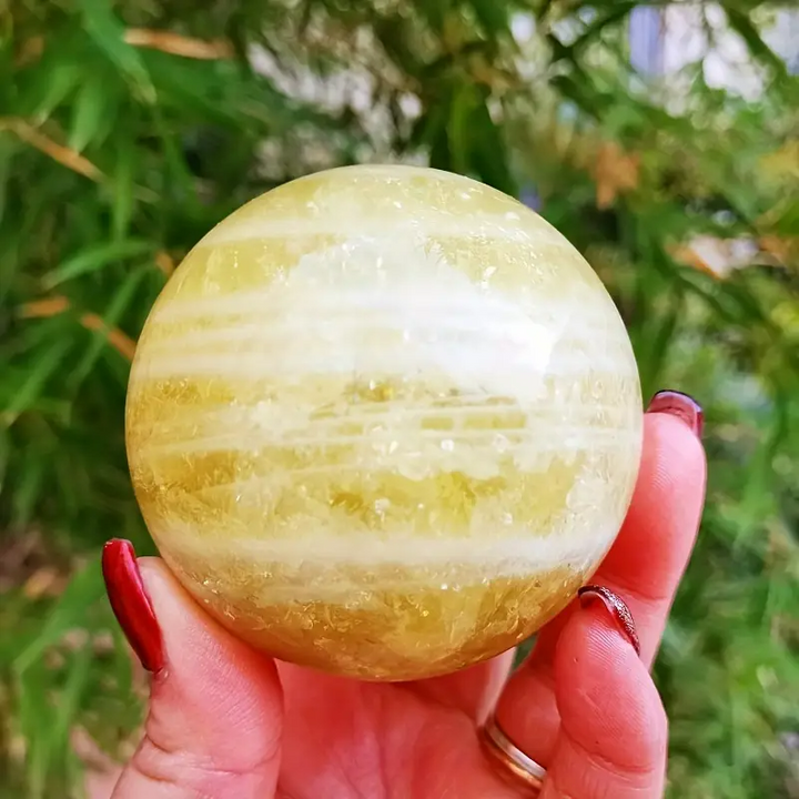 Olivenorma Natural Citrine Crystal Sphere - image 1