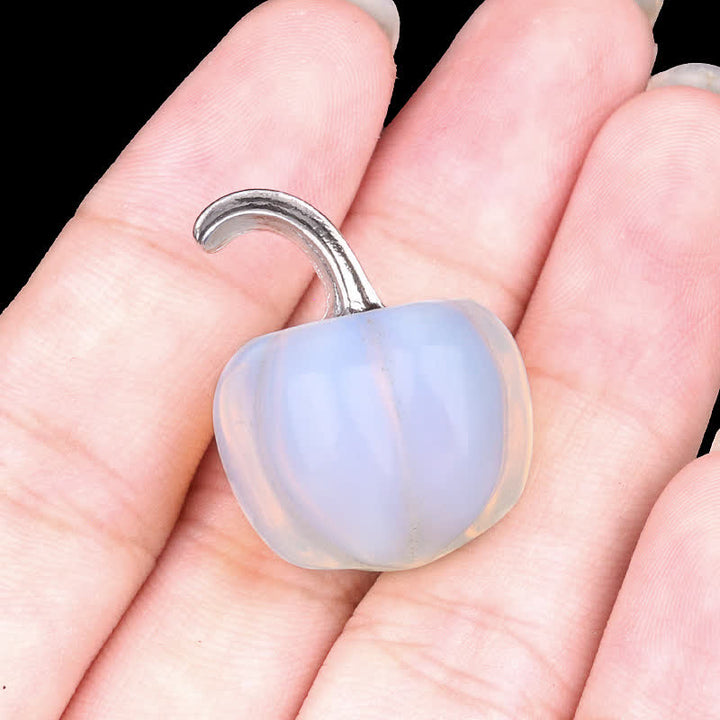 Olivenorma Natural Crystal Pumpkin Carving Gemstone Decoration - image 9