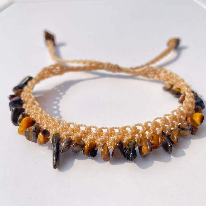 Olivenorma Natural Crystal Stone Braided Bracelet - image 10