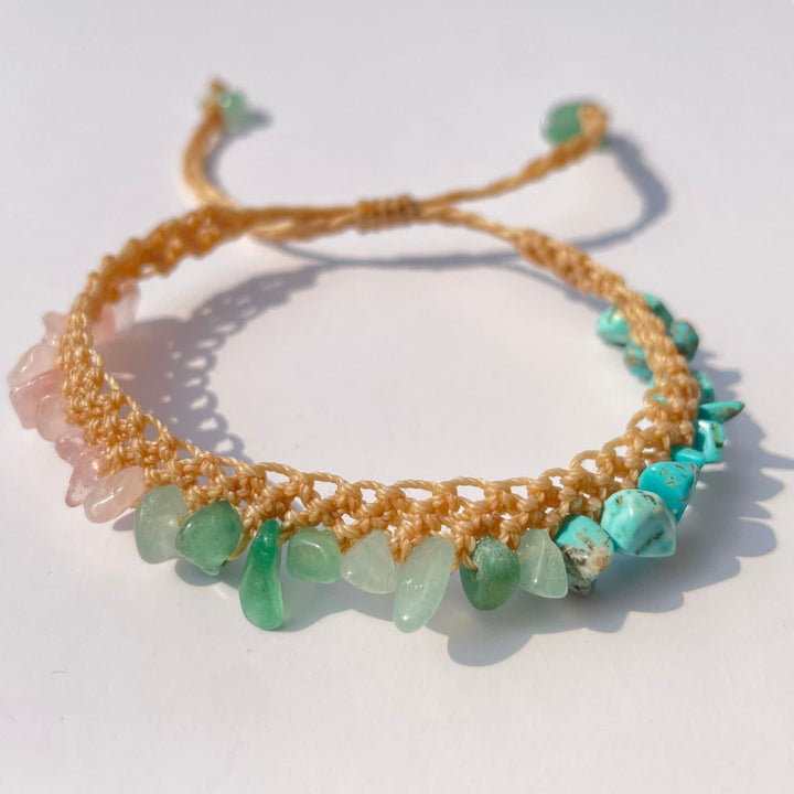 Olivenorma Natural Crystal Stone Braided Bracelet - image 19