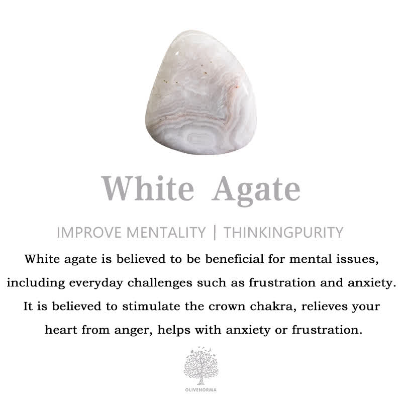 Olivenorma Amethyst White Agate Crystal Cave Pendant Necklace - image 7