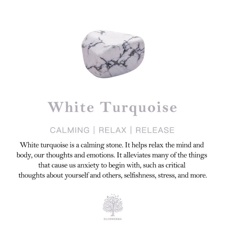 Olivenorma Rectangular Natural Stone Chakra Pendant Necklace - image 7