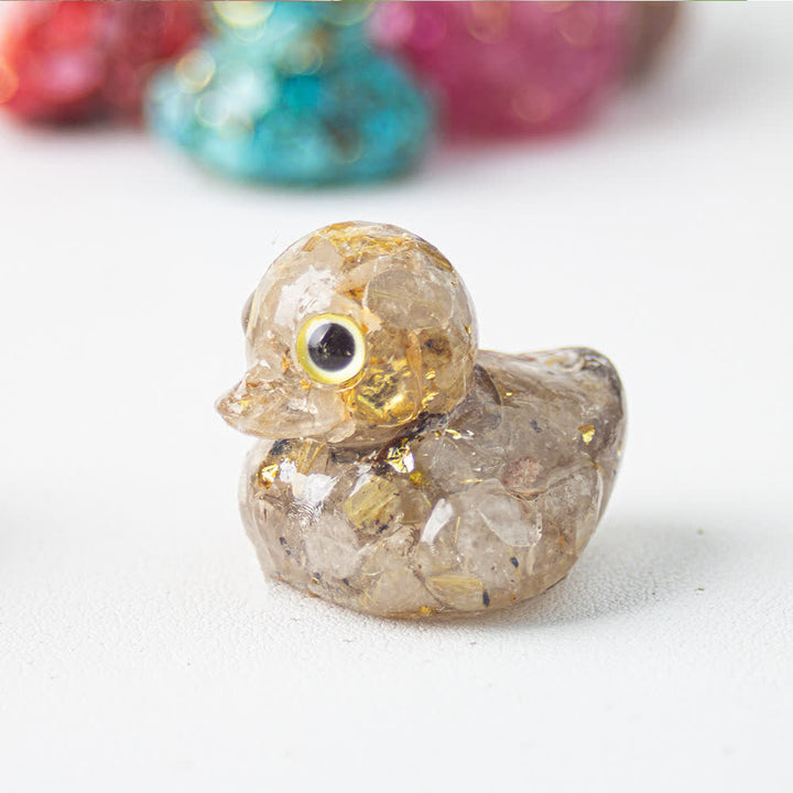 Olivenorma Multi-Crystal Bird Sculpture Natural Decor For Energy Healing Gemstone Decoration - image 9