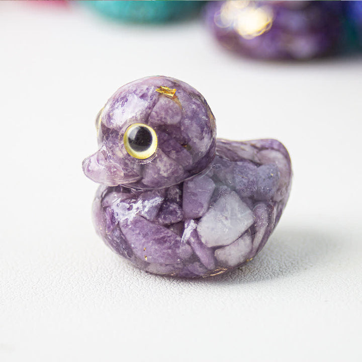 Olivenorma Multi-Crystal Bird Sculpture Natural Decor For Energy Healing Gemstone Decoration - image 23