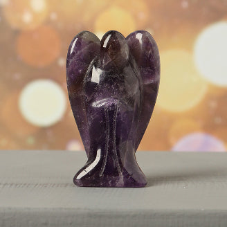 Olivenorma Natural Crystal Stone Decoration - Amethyst - image 2