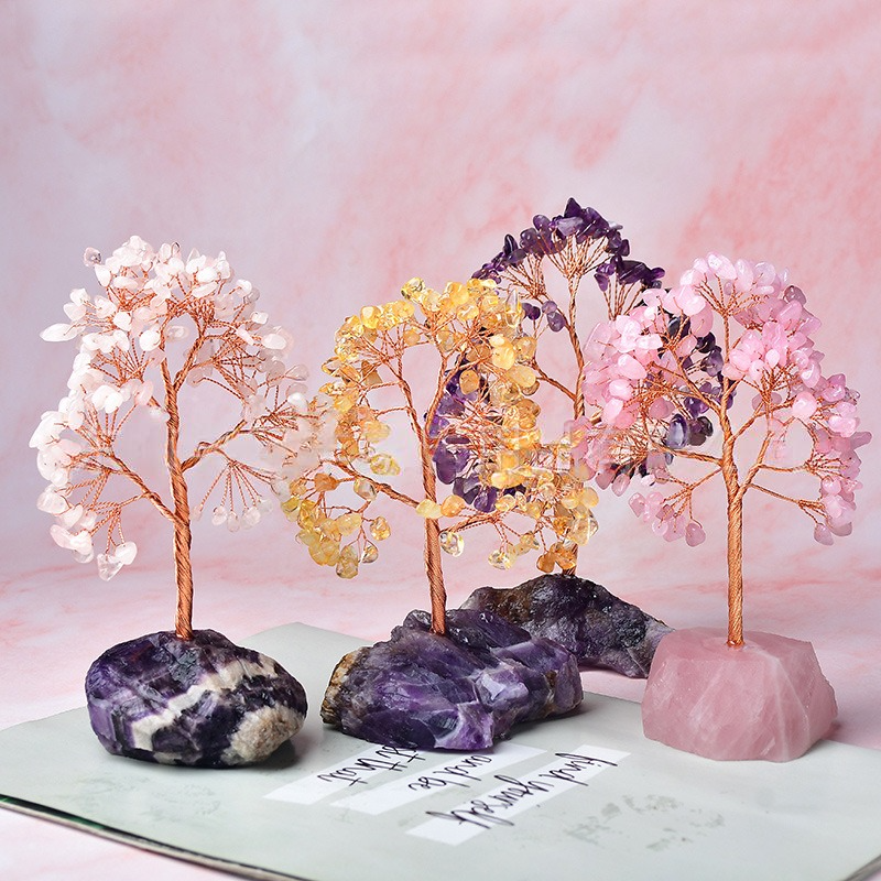 Olivenorma Fantasy Amethyst Base Feng Shui Tree - image 1