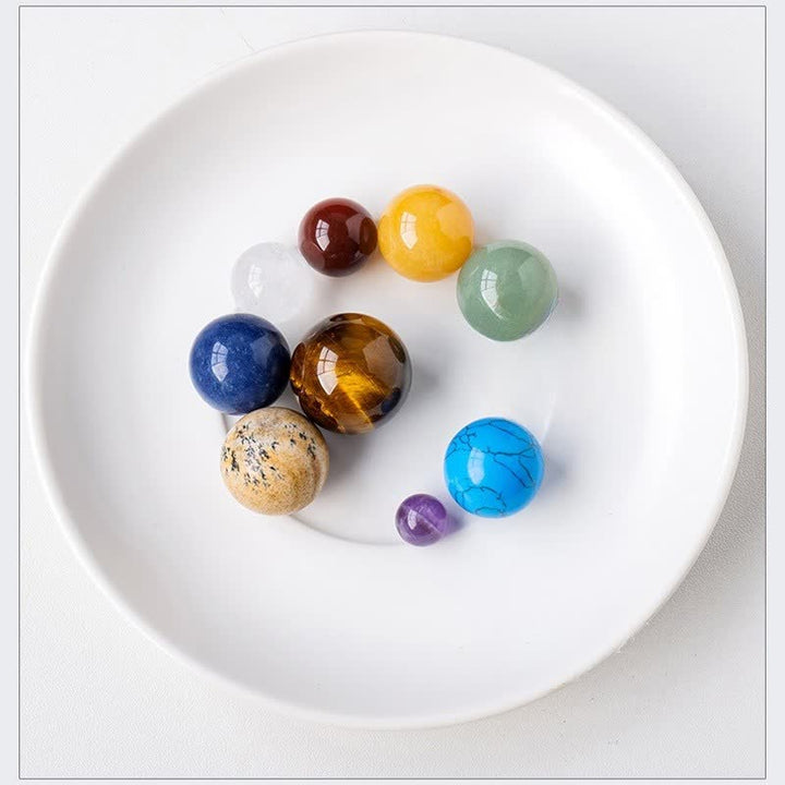 Olivenorma Nine Planets Crystal Sphere Set - image 5