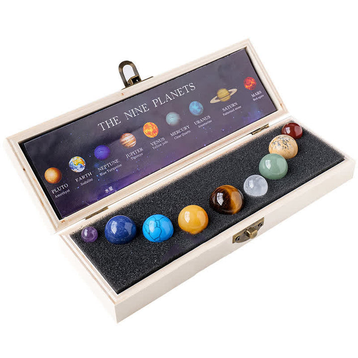 Olivenorma Nine Planets Crystal Sphere Set - image 4