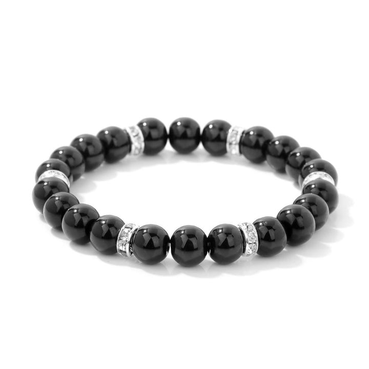 Olivenorma Natural Gemstone Round Shaped Healing Beaded Bracelet - image 7