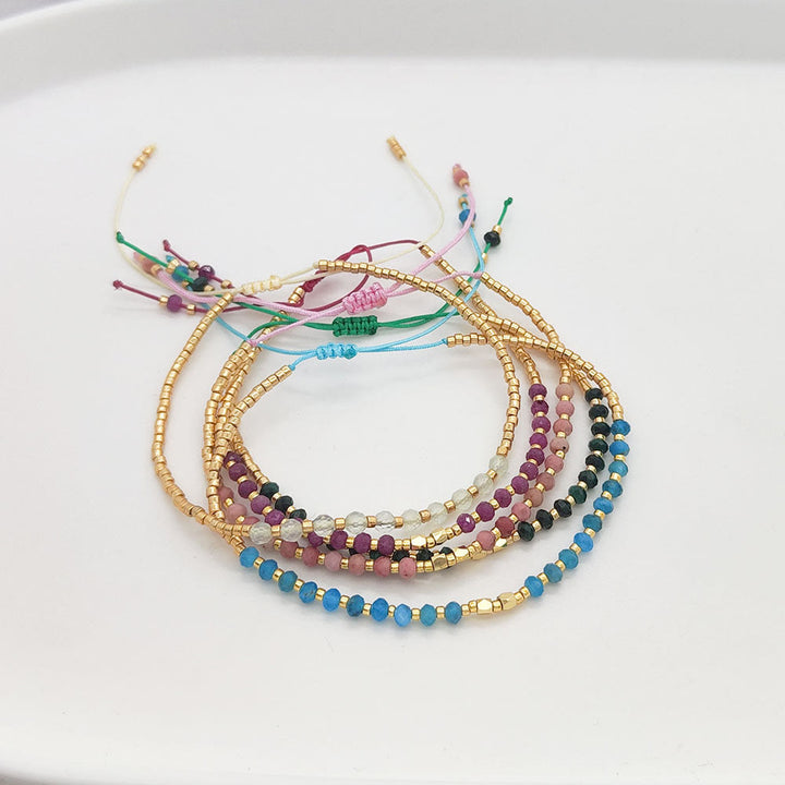 Olivenorma Natural Small Crystal Beads Bracelet - image 16