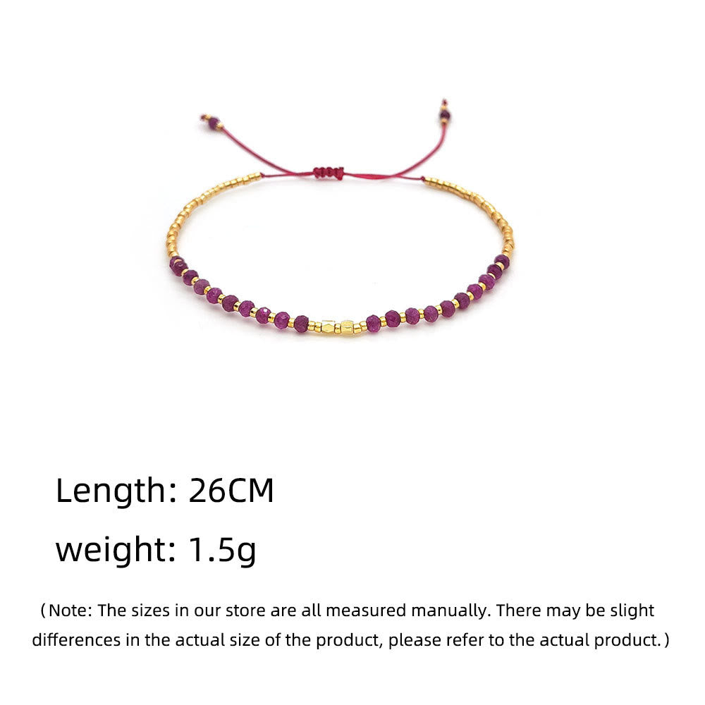 Olivenorma Natural Small Crystal Beads Bracelet - image 15