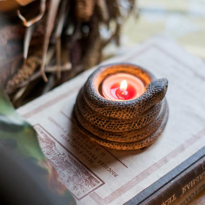 Olivenorma Realistic Coiled Snake Candle Holder - image 10