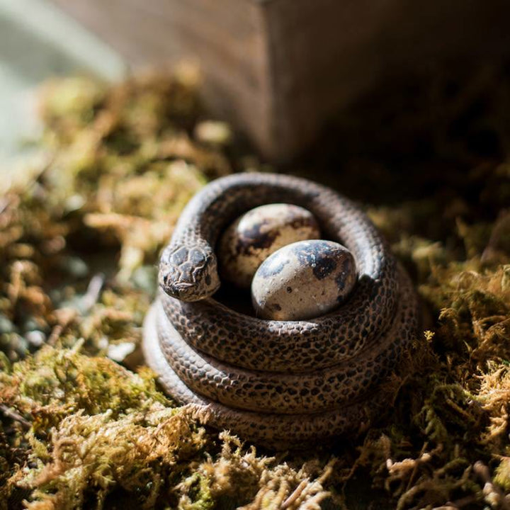 Olivenorma Realistic Coiled Snake Candle Holder - image 3