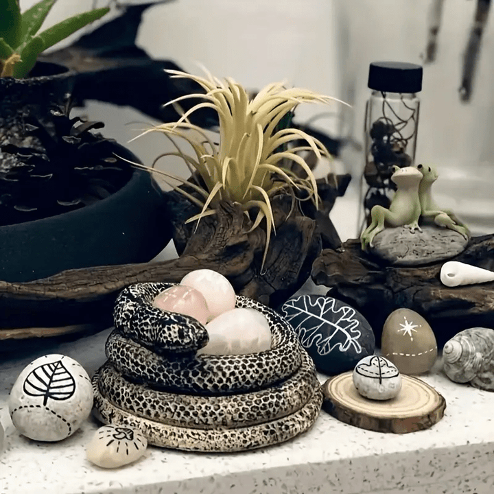 Olivenorma Realistic Coiled Snake Candle Holder - image 2