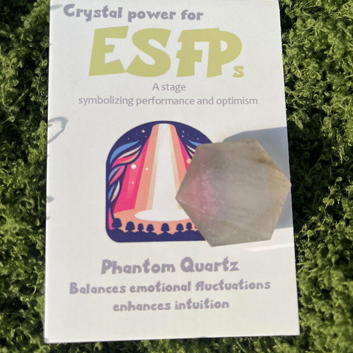 Olivenorma MBTI Gem Crystal Ornaments Natural Stone - ESFP - image 21