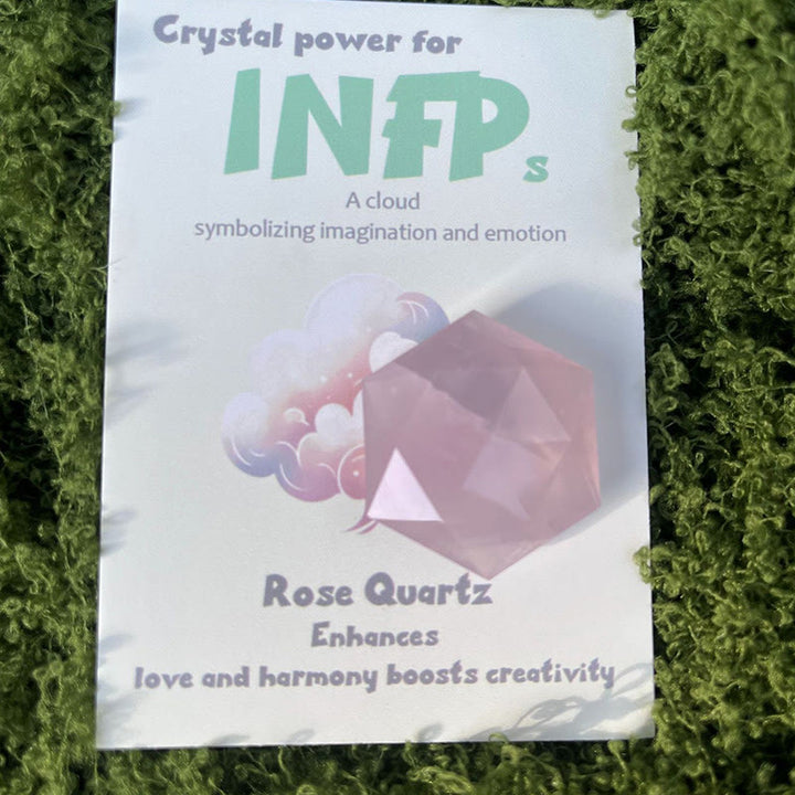 Olivenorma MBTI Gem Crystal Ornaments Natural Stone - INFP - image 8