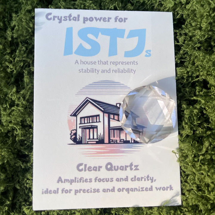 Olivenorma MBTI Gem Crystal Ornaments Natural Stone - ISTJ - image 5