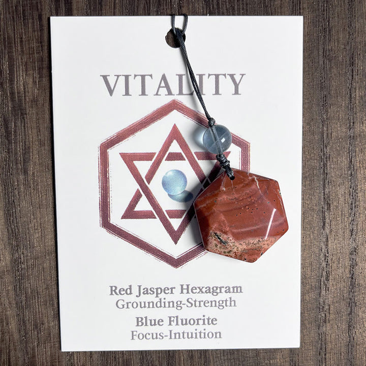 Olivenorma Natural Crystal Metatron's Cube Pendant Keychain - image 19