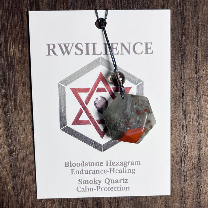 Olivenorma Natural Crystal Metatron's Cube Pendant Keychain - image 4